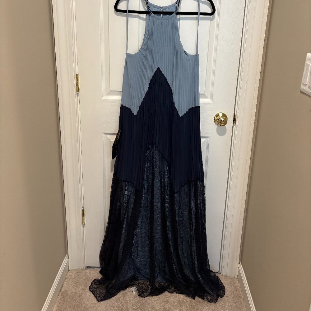 BCBG Long Blue Dress